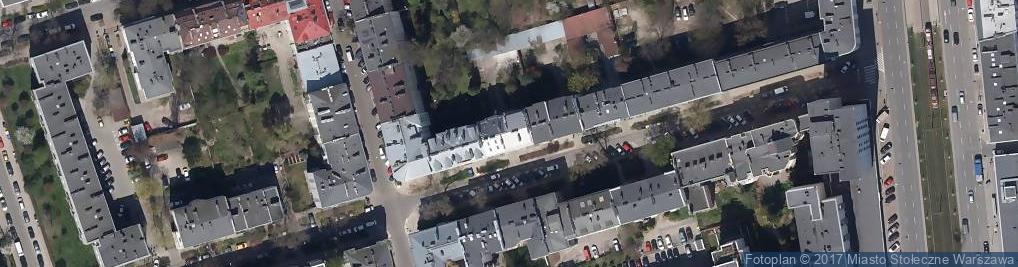 Zdjęcie satelitarne Odolańska ul.