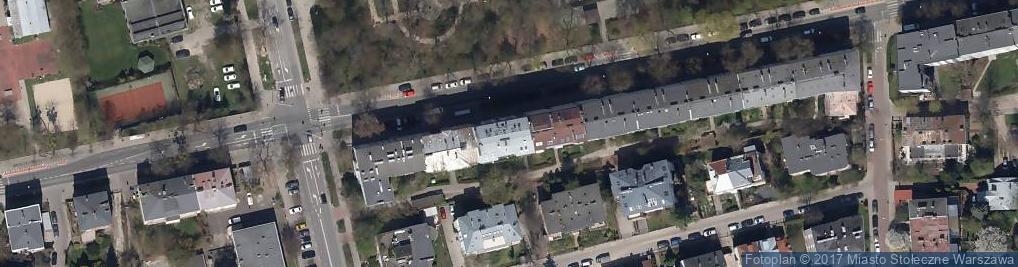 Zdjęcie satelitarne Odyńca Antoniego Edwarda ul.