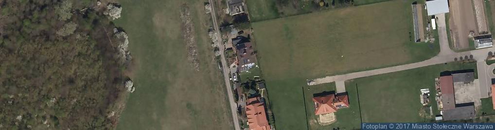 Zdjęcie satelitarne Odłogi ul.