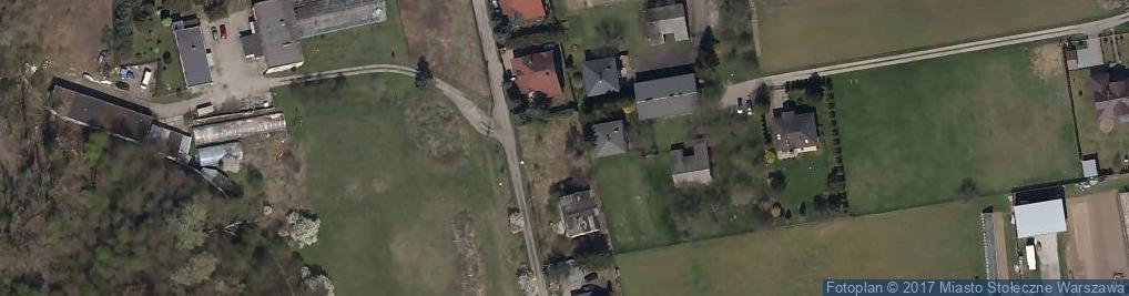 Zdjęcie satelitarne Odłogi ul.