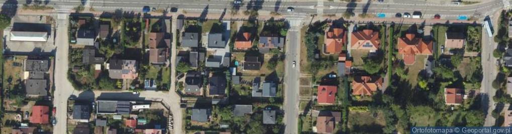 Zdjęcie satelitarne Odrębna ul.