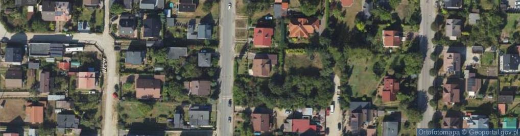 Zdjęcie satelitarne Odrębna ul.