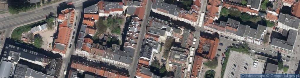 Zdjęcie satelitarne Odrzańska ul.
