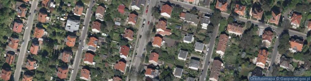 Zdjęcie satelitarne Odkrywców ul.