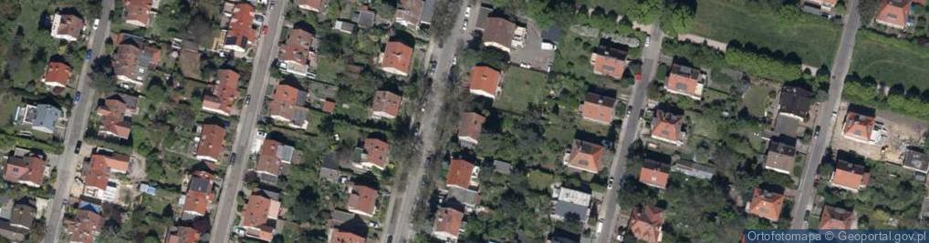 Zdjęcie satelitarne Odkrywców ul.