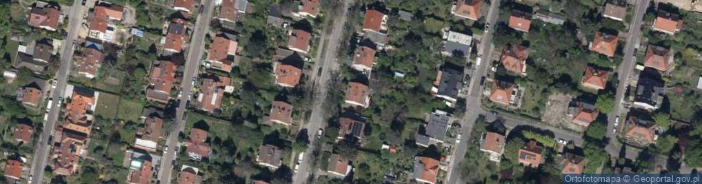 Zdjęcie satelitarne Odkrywców ul.