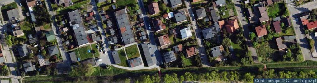 Zdjęcie satelitarne Odrzańska ul.