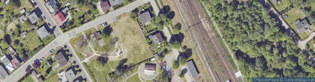 Zdjęcie satelitarne Ofiar Oświęcimskich ul.
