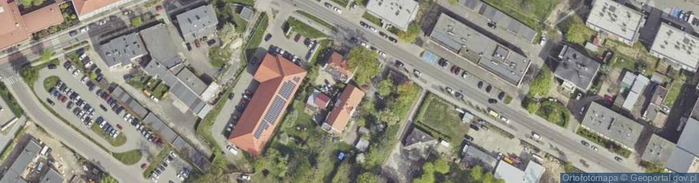 Zdjęcie satelitarne Ofiar Katynia ul.