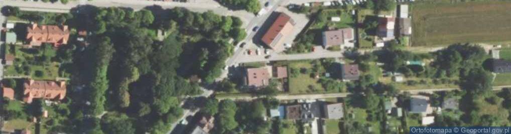 Zdjęcie satelitarne Ofiar Oświęcimia ul.