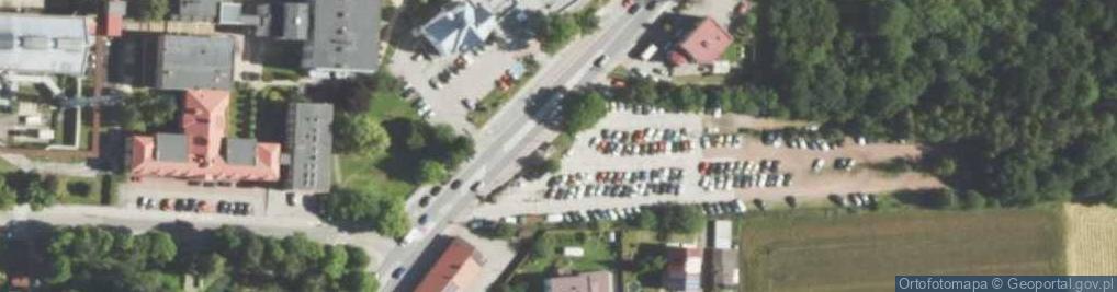 Zdjęcie satelitarne Ofiar Oświęcimia ul.