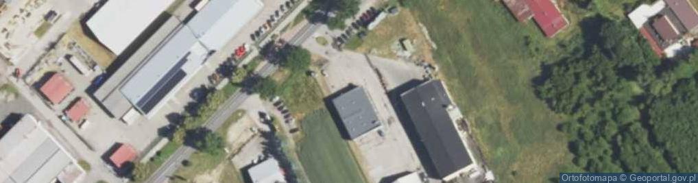 Zdjęcie satelitarne Ofiar Oświęcimia ul.