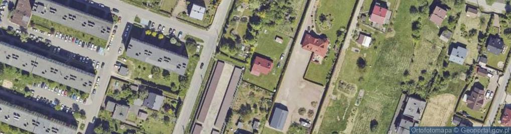 Zdjęcie satelitarne Ofiar Faszyzmu ul.