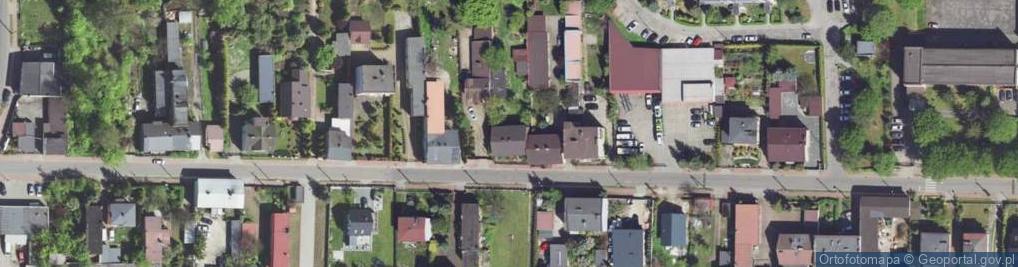 Zdjęcie satelitarne Ofiar Katynia ul.