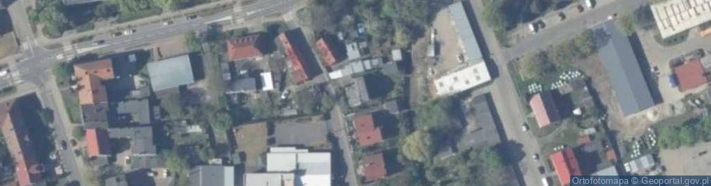 Zdjęcie satelitarne Ofiar Katynia ul.