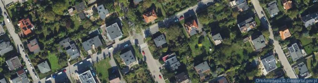 Zdjęcie satelitarne Oficerska ul.