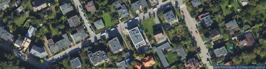 Zdjęcie satelitarne Oficerska ul.