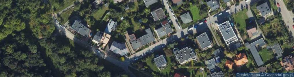 Zdjęcie satelitarne Oficerska ul.