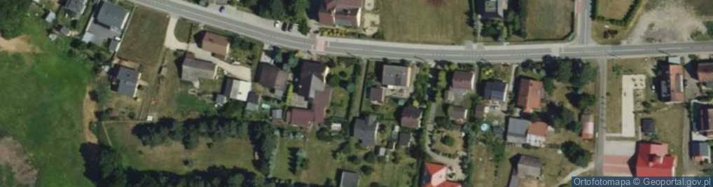 Zdjęcie satelitarne Ofiar Oświęcimskich ul.