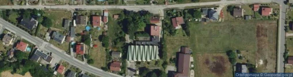 Zdjęcie satelitarne Ofiar Oświęcimskich ul.