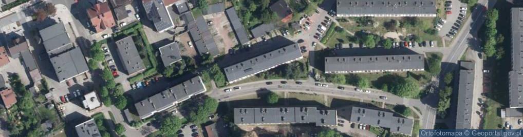 Zdjęcie satelitarne Ofiar Faszyzmu ul.