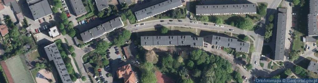 Zdjęcie satelitarne Ofiar Faszyzmu ul.