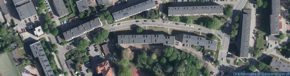Zdjęcie satelitarne Ofiar Faszyzmu ul.