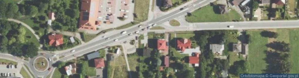Zdjęcie satelitarne Ofiar Oświęcimia ul.