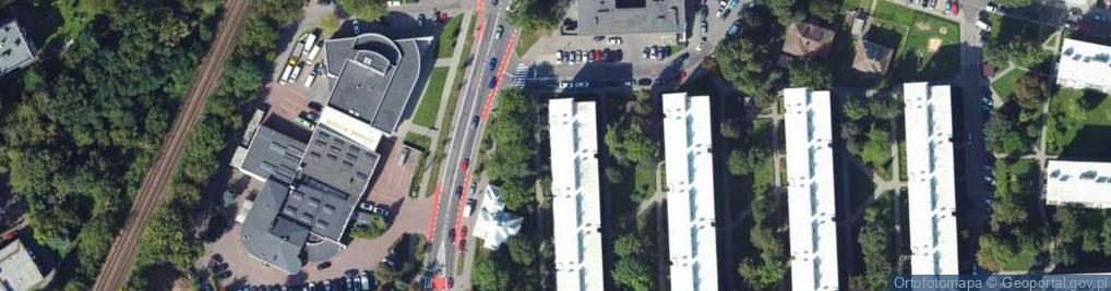 Zdjęcie satelitarne Ofiar Dąbia ul.
