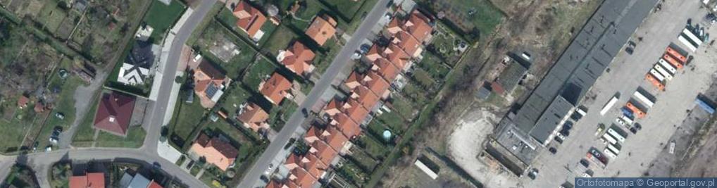 Zdjęcie satelitarne Oficerska ul.