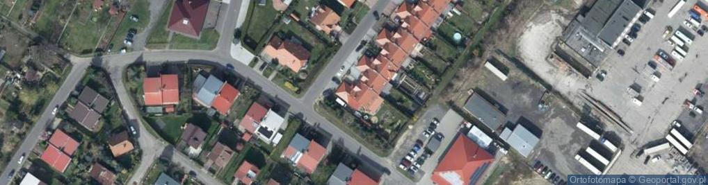 Zdjęcie satelitarne Oficerska ul.