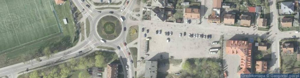 Zdjęcie satelitarne Oficerska ul.