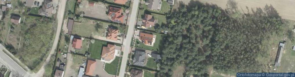 Zdjęcie satelitarne Oficerska ul.