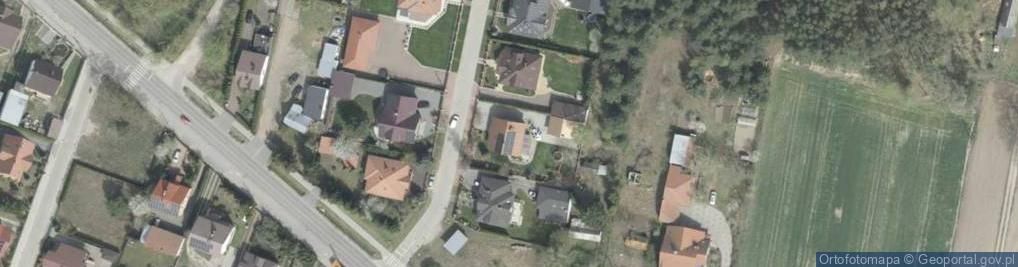 Zdjęcie satelitarne Oficerska ul.