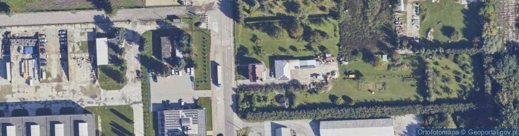 Zdjęcie satelitarne Ofiar Katynia ul.