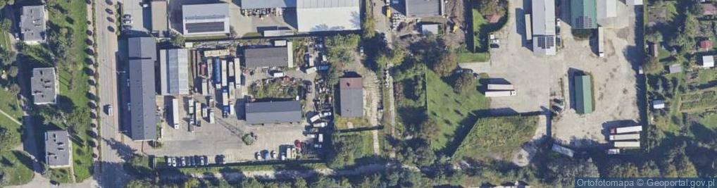 Zdjęcie satelitarne Ofiar Katynia ul.