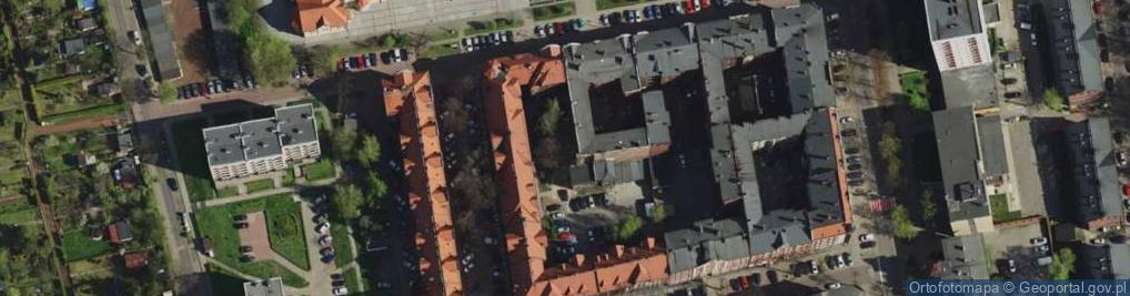 Zdjęcie satelitarne Ofiar Katynia ul.