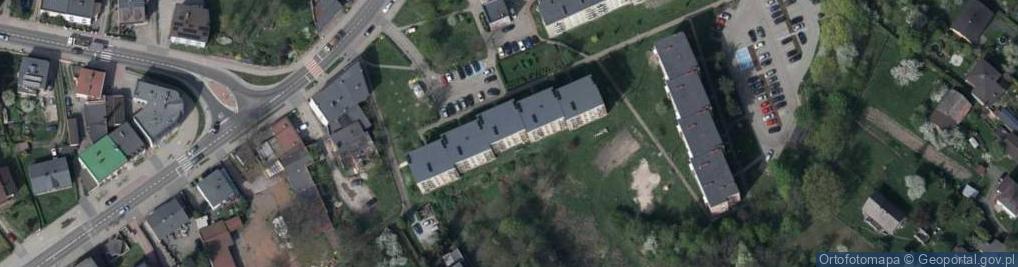 Zdjęcie satelitarne Ofiar Terroru ul.