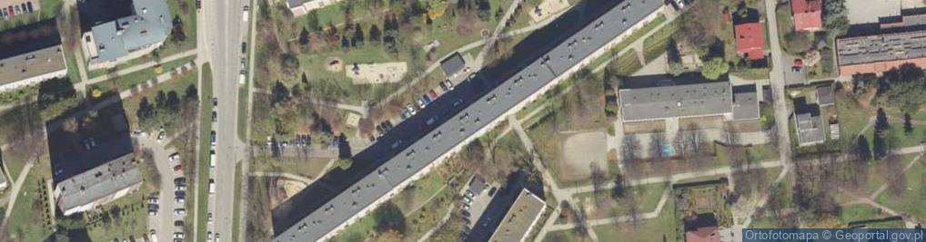 Zdjęcie satelitarne Ofiar Katynia ul.