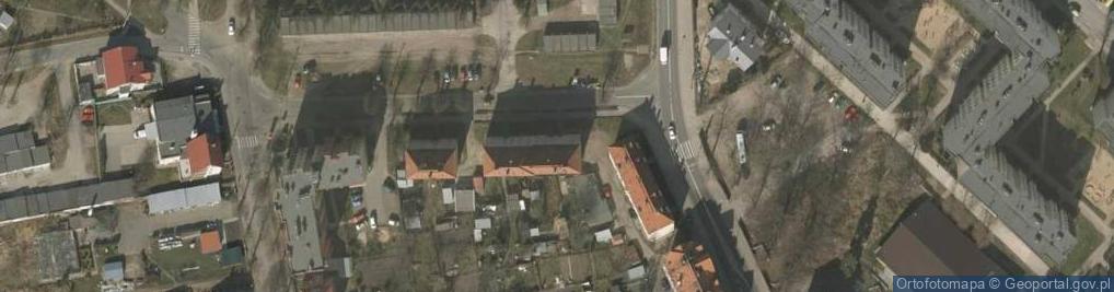 Zdjęcie satelitarne Ofiar Katynia ul.