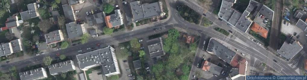 Zdjęcie satelitarne Ofiar Oświęcimskich ul.