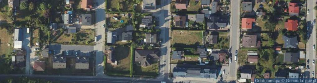 Zdjęcie satelitarne Ofiar Grudnia 1970 r. ul.