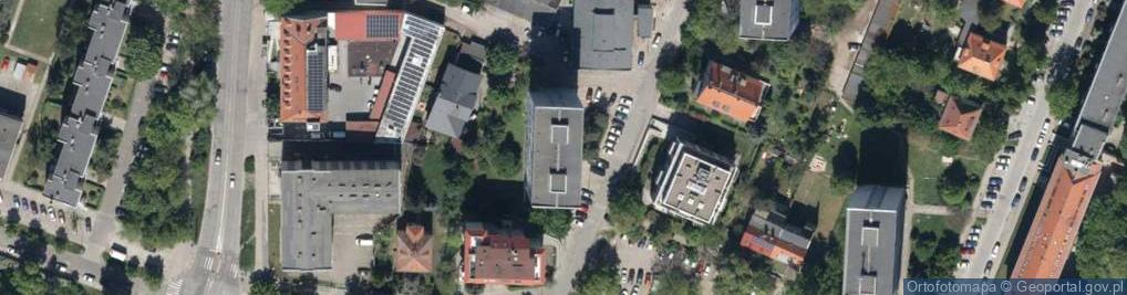 Zdjęcie satelitarne Oficerska ul.