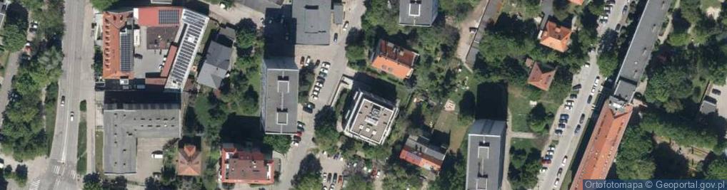 Zdjęcie satelitarne Oficerska ul.