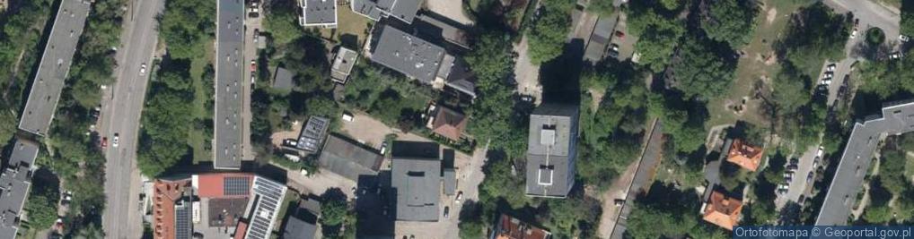 Zdjęcie satelitarne Oficerska ul.
