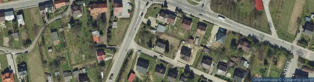 Zdjęcie satelitarne Ofiar Katynia ul.