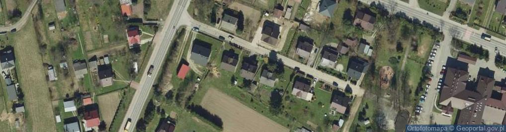 Zdjęcie satelitarne Ofiar Katynia ul.