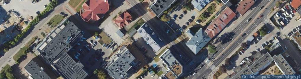 Zdjęcie satelitarne Ogrodowa ul.