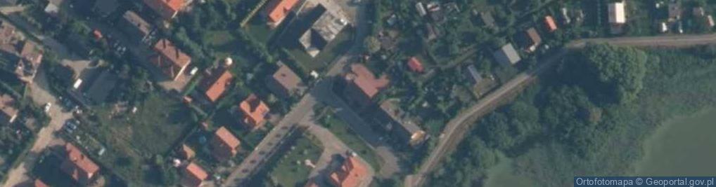 Zdjęcie satelitarne Ogródków Działkowych ul.