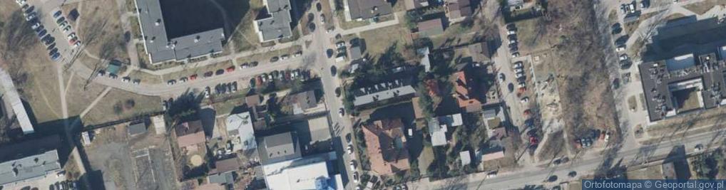 Zdjęcie satelitarne Ogniskowa ul.